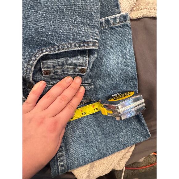 Wrangler Straight Leg Jeans High Rise 28 x 32 Rigid - Picture 4 of 6